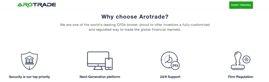 Почему выбирают клиенты брокера AroTrade 